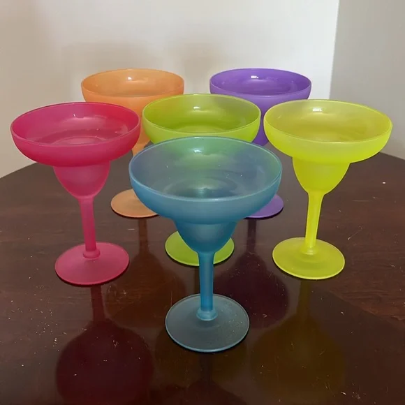 Libbey Multicolor6 Margarita Glasses - Picture 5 of 16